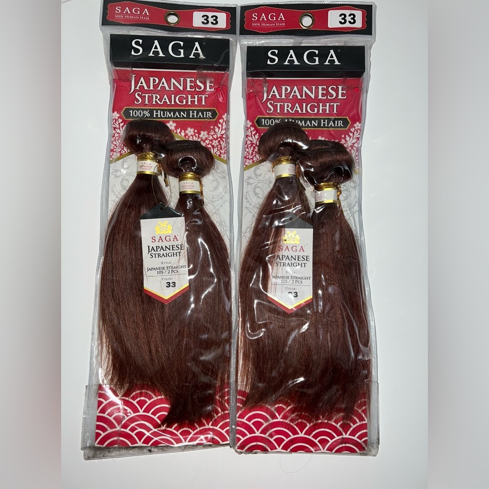 Saga 100% human hair 10inch
